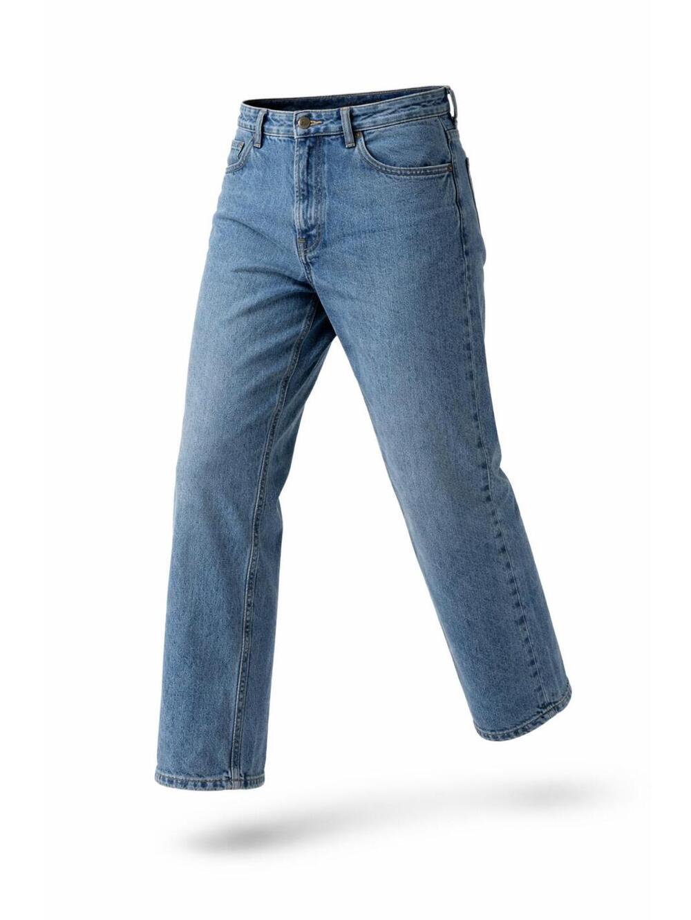 Lee Men’s Jeans 40x30 Regular Fit Blue Denim Classic 5‑Pocket
